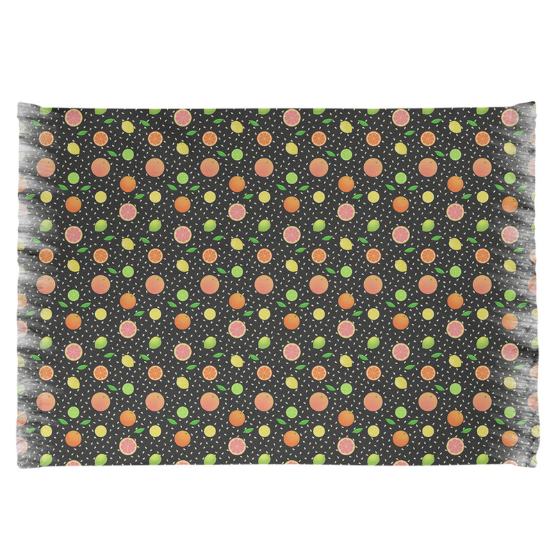 Tapis noir agrumes Mcguigan, Non