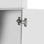 Grande armoire de rangement polyvalente avec de grands compartiments et des portes pour le rangement organisé