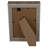 7.5" Classical Rectangular Photo 4" x 6" Picture Frame - Brown