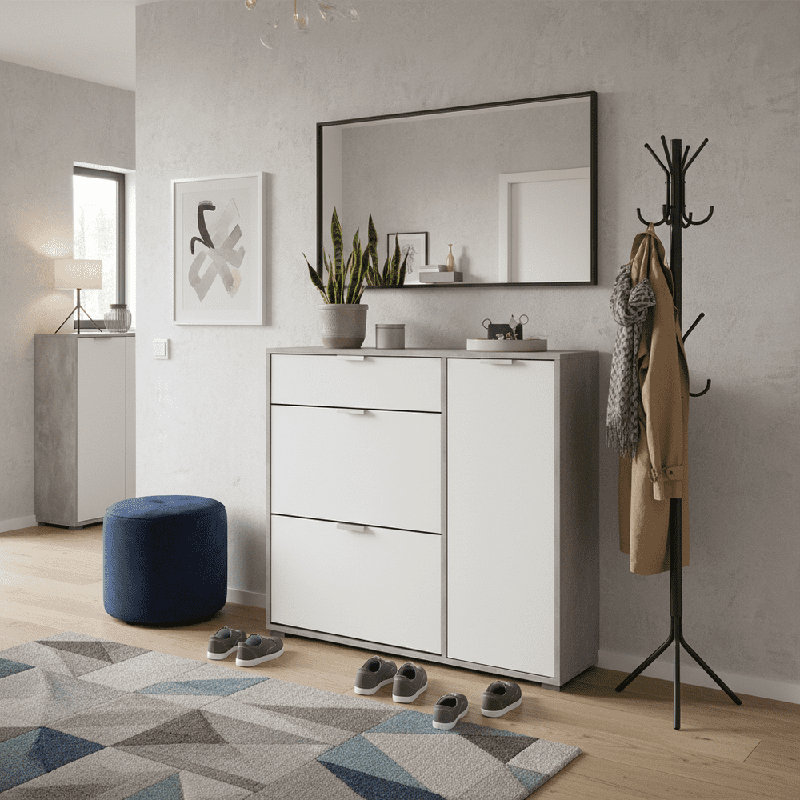 21 Pair Shoe Storage Cabinet