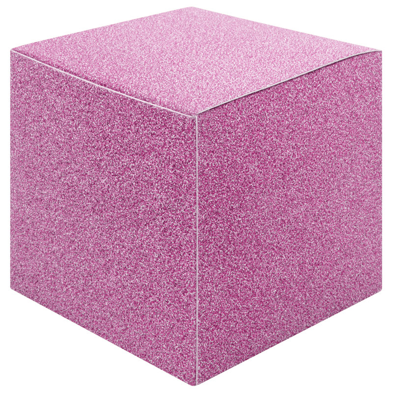 Boîte de glissement de don paillettes, Rose