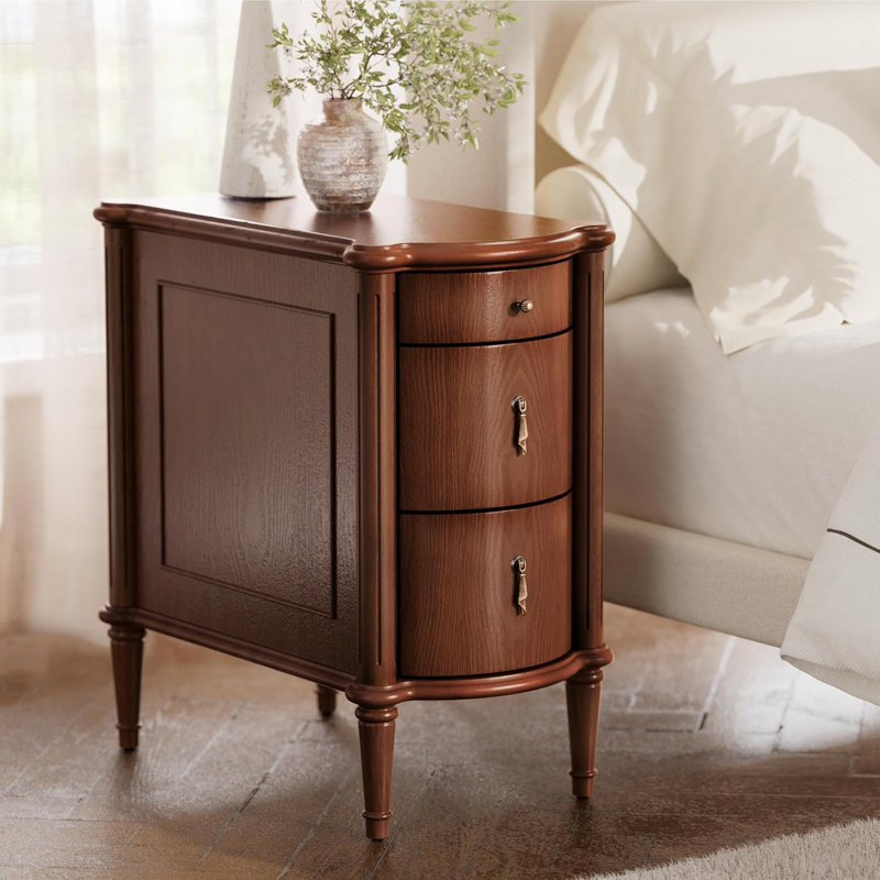 Retro Side Table, Brown