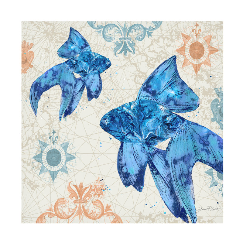 Art sur toile Jean Plout Coastal Collection, H 35 po x l 35 po x P 2 po