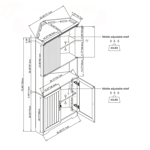 Dimensions du produit