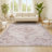 Pruden Ornate Medallion Modern Cream/Red Rug-1338543299