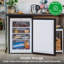 91m³ Garage Ready Undercounter Freezer Drawers with Adjustable Temperature Controls-125971592