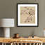 Peach Blossoms and Yellow Sparrows by Yu Zhi - Single Picture Frame Print-1463469847-1463469846