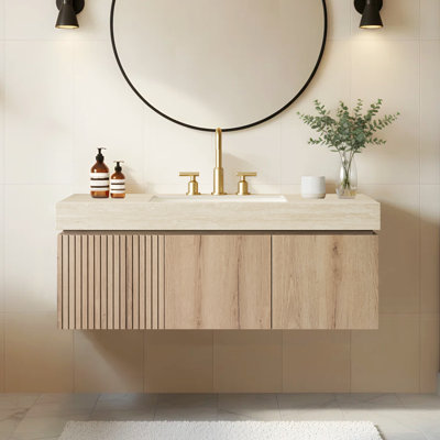 Meuble-lavabo de salle de bain 48 po Luxury