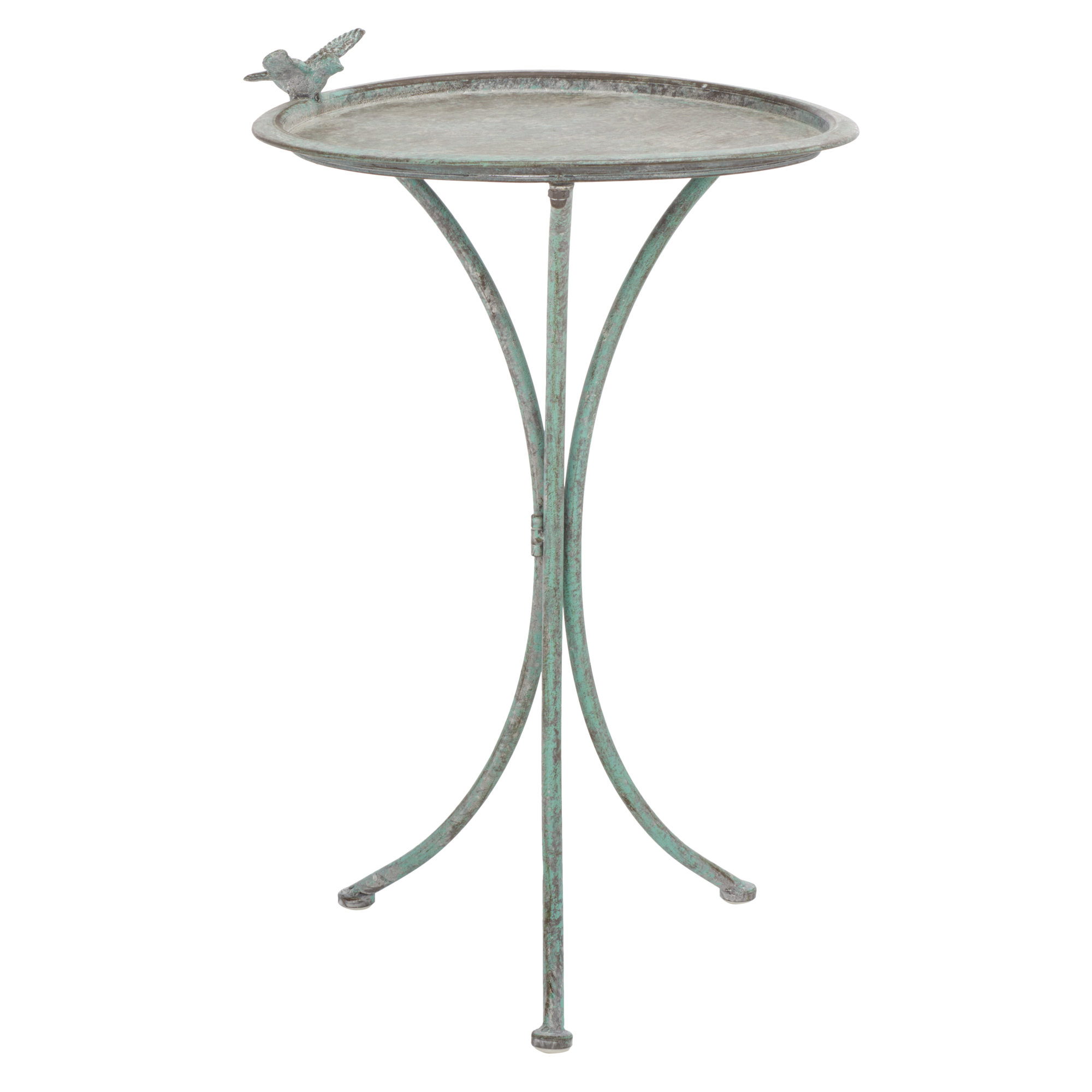 Allison Birdbath, Antique Green