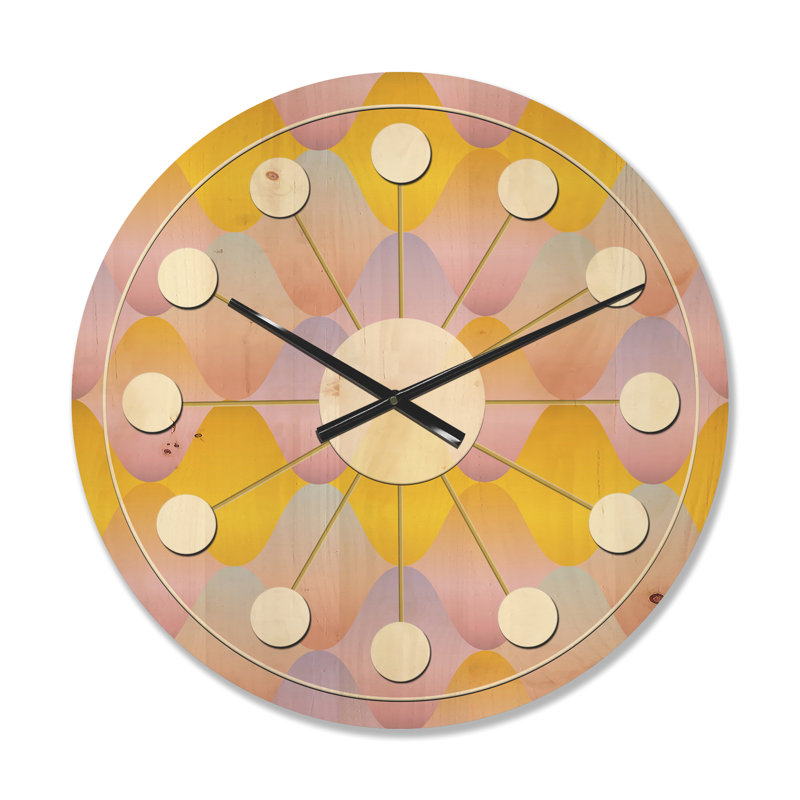 Horloge murale géométrique, Petit