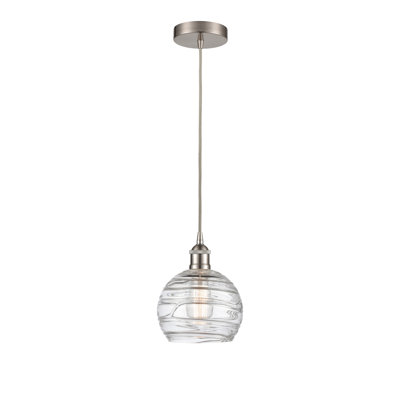 Luminaire suspendu simple à 1 lumière 1 lumière