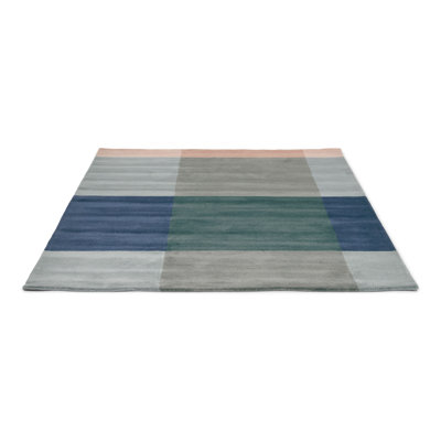 Hand Tufted Wool Plaid Indoor Rug