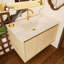 Meuble-lavabo de salle de bain 30 po avec lavabo en céramique
