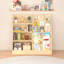 Bibliothèque pour enfants et rangement pour jouets, étagère à livres multifonctionnelle en bois pour enfants avec présentoir dans la chambre de jeux pour enfants, enfants, tout-petits-977043151