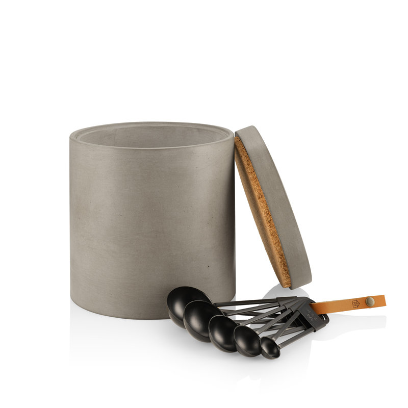 Stoneware Jar, Gray