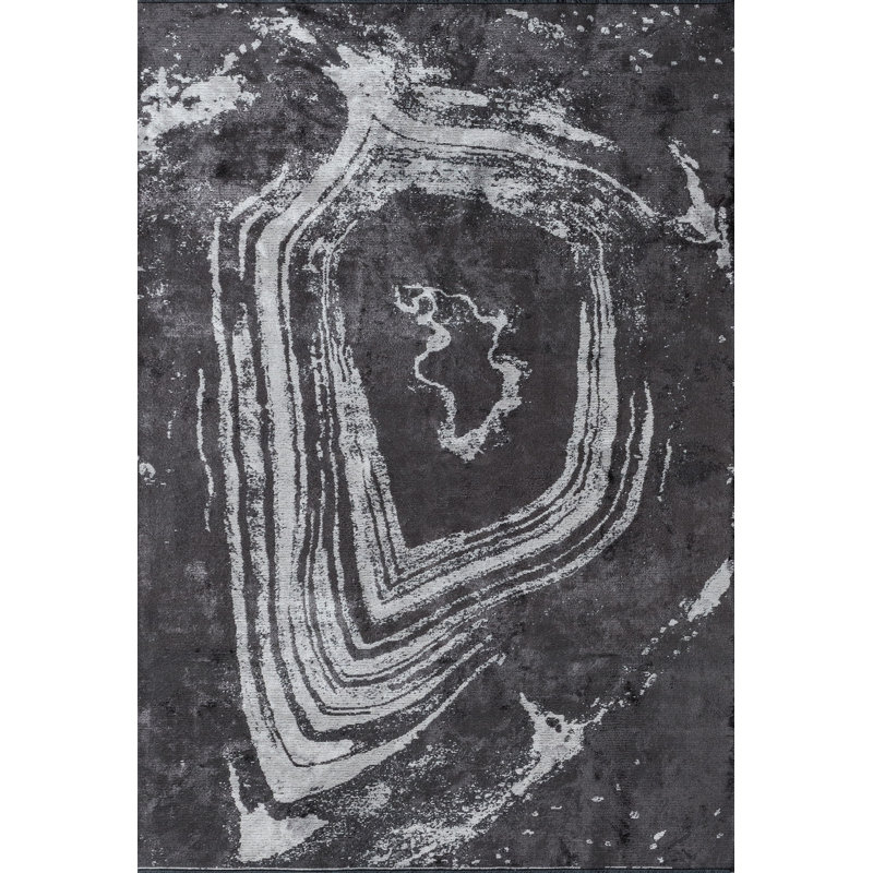 Tapis gris Rapture, Rectangle 7 pi 10 po x 11 pi 2 po