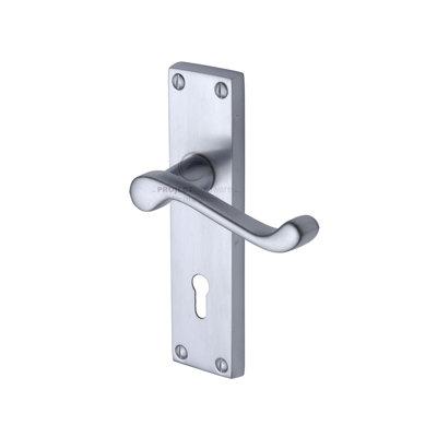 Heritage Brass Project Hardware Door Handle Lever Lock Malvern Design