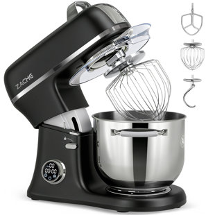 ZACME 7QT Stand Mixer Kitchen Standing Mixer with Stainless Steel Bowl,Tilt-Head Mixers Kitchen Electric Stand Mixer with Dough Hook, Mixing Beater, Whisk