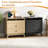 3 - Drawer Nightstand, 24“ W Wood Bedside Table With Built-In Outlets And Solid Wood Legs(Set Of 2)-76430150-76430201