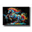 «Horse Graffiti Style» par Rey Klimt, art mural sur toile, 16 po x 12 po-1447424158
