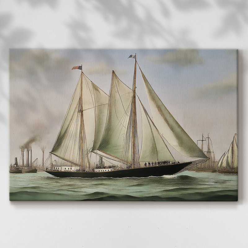 Série nautique-CLXVI -Galerie en toile Cavas, 18 x 27