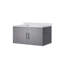 Meuble-lavabo simple 24 po avec plateau Geneva-112898436-112898435