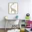 Cadre flottant You Are Kind Dinosaur, design par Elizabeth Tyndall-987636068-987636067