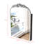 Armoire de toilette murale avec miroir, rangement et tablette ajustable-1837975578
