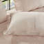 Housse de lit de jour 6 pièces Blush - Bord réversible festonné, matelas simple, courtepointe à rebord classique, taille, look gracieux-132971539
