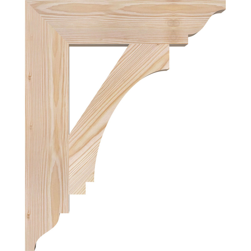 Support impérial traditionnel, H 20 po x l 3,5 po x P 16 po, Douglas (lisse)