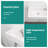 Wall Mounted Ceramic Bathroom Sink - 14.6X7.39 Inch, White, Stain , Rectangular, Faucet Hole Offered Inch Mount, Provided
