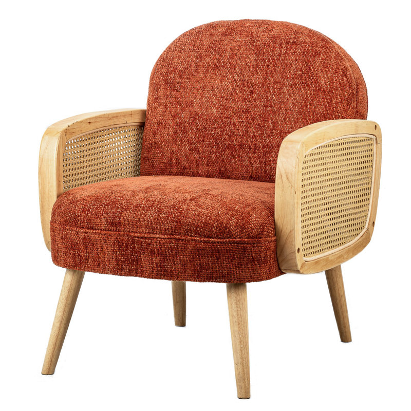 Méridienne Catalena, Tissu rouge