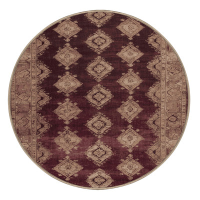 Tapis brun lavable à la machine
