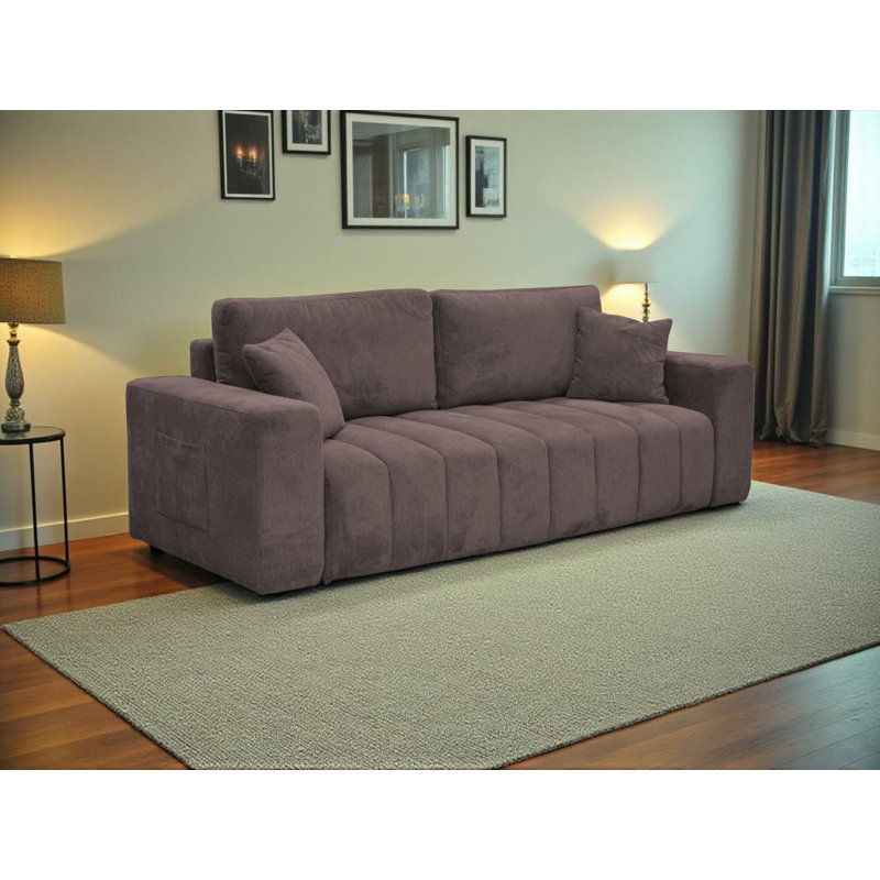 3 Seater Sleeper, Tan