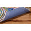 Tapis oriental en laine / coton touffeté à la main Anaheim Nantucket - mauve / vert / bleu-1581434042