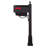 Titan Aluminum Post Mounted Mailbox