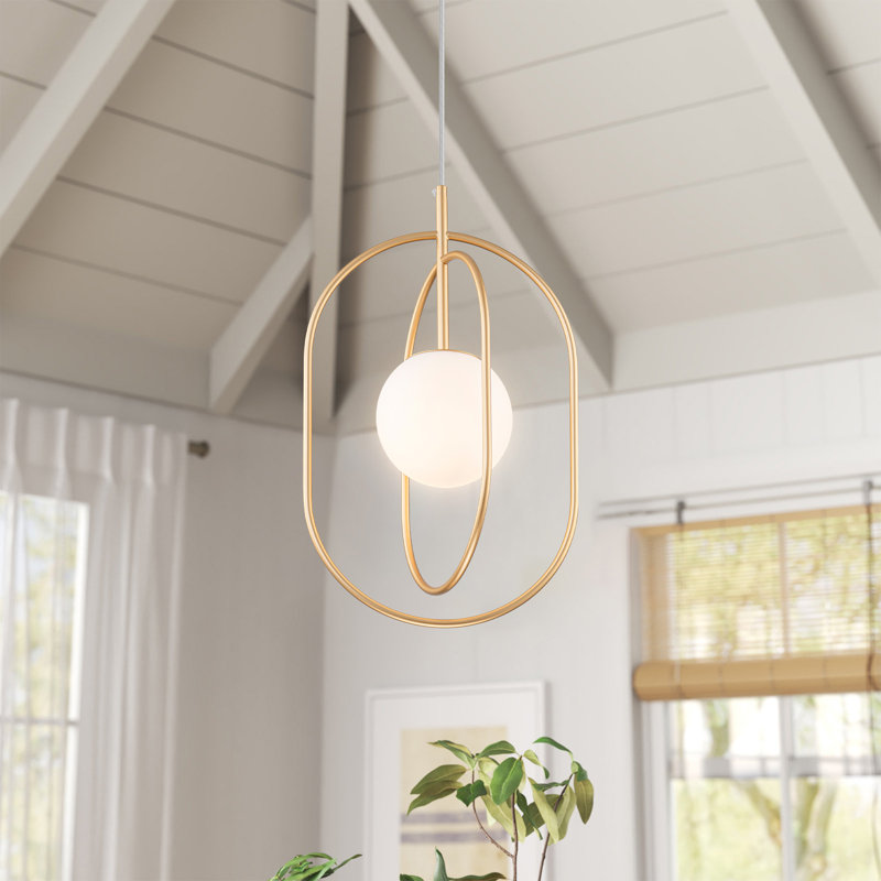 1-light Modern Single Pendant Light