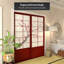 83" x 73.5" Cherry Blossom Shoji Sliding Room Divider-2036599439