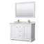 Ensemble de meuble-lavabo double 48 po avec miroir Avery-97793626-61132373