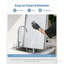 Casserole 32x16 pouces en acier inoxydable pour barbecue en plein air