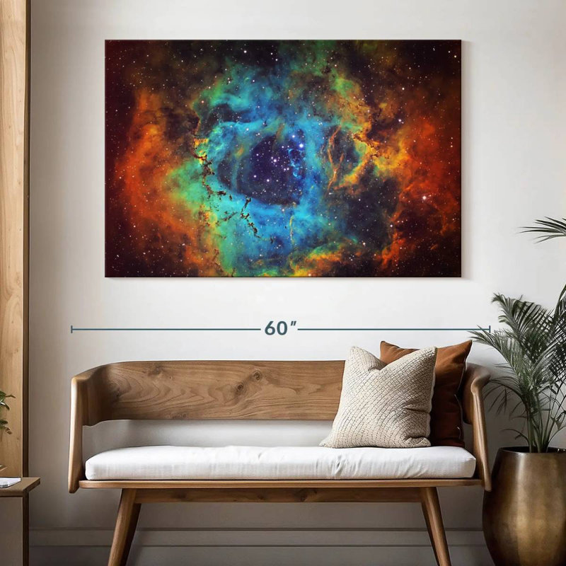 Oberle Celestial Nebula, 34" H x 51" W
