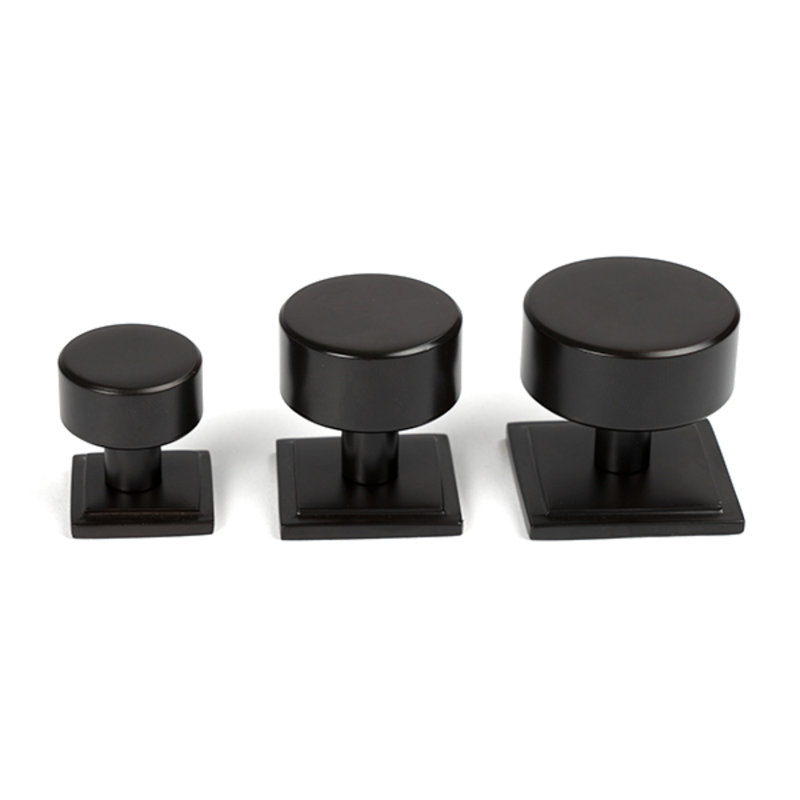 320mm Square Knob, Aged Bronze