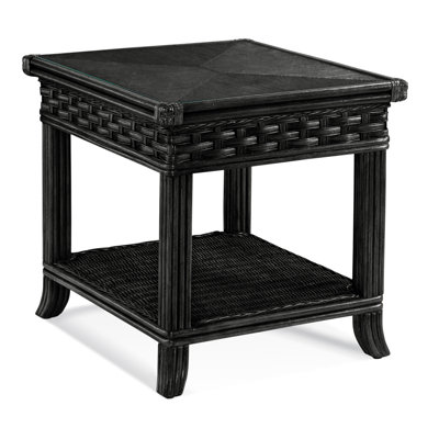Somerset Glass Top End Table
