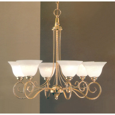 Lustre tendance 6 lumières Torino