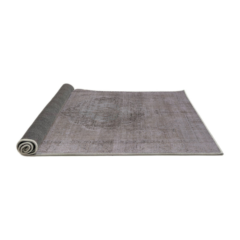 Tapis oriental gris Rocco, Rond 7 pi