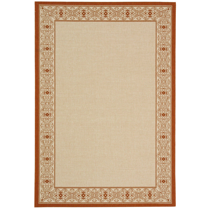 Eftimie Performance Oriental Indoor/Outdoor Area Rug, Rectangle 8' x 11'