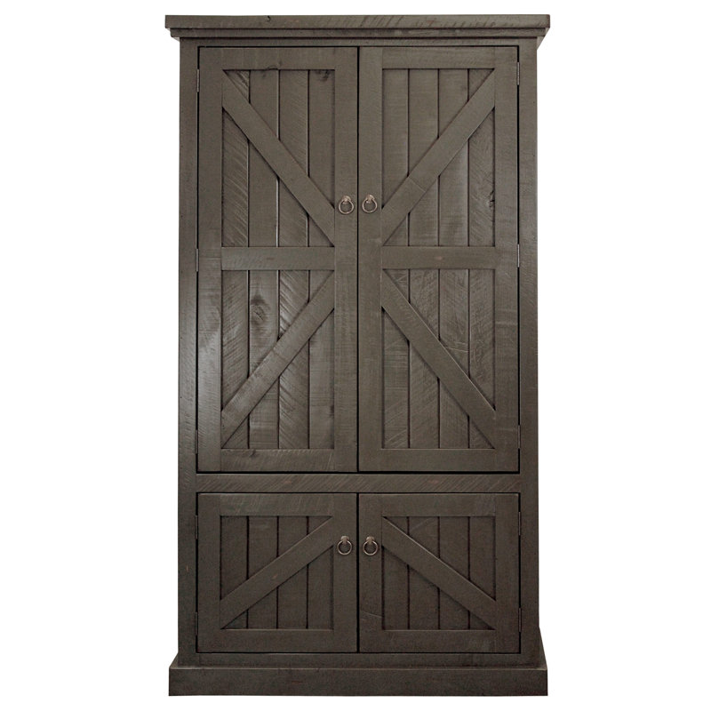 Armoire Kellogg, Gris rustique