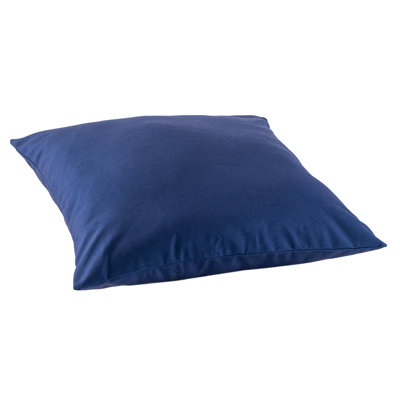 Coussin décoratif carré bleu sarcelle
