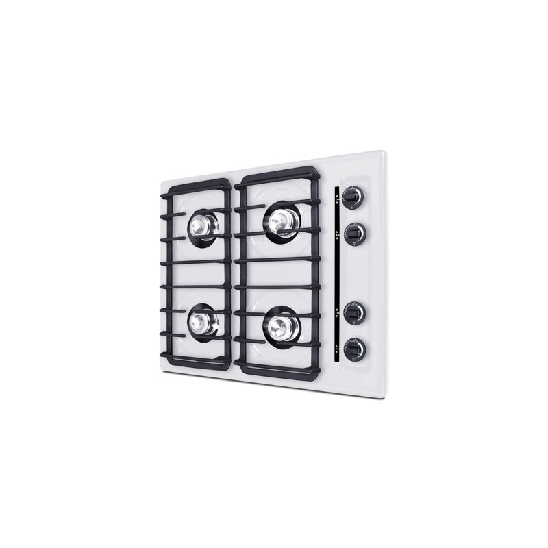 24" Wide 4-Burner Gas Cooktop
