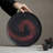 Handmade Ceramic Tray - Painted Red Circular Tea Sea Tray, An Artistic Choice For Home Tea Art